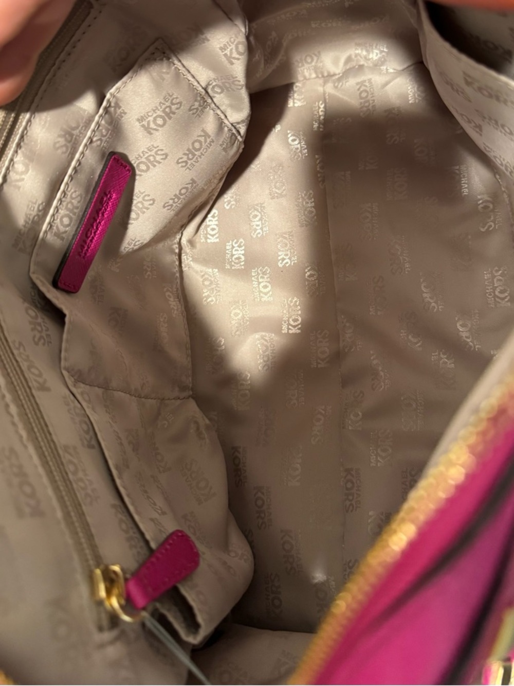 Michael Michael Kors Studded Medium Saffiano Leather Selma Satchel! NWT!! - Picture 9 of 11